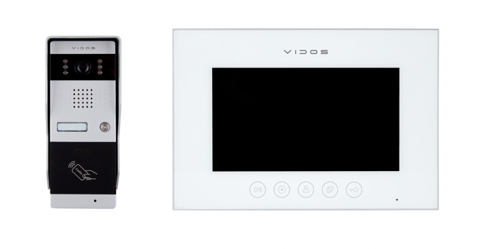 Wideodomofon WiFi z czytnikiem RFID i szyfratorem Vidos S20DA M11